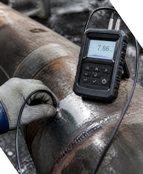 Ультразвуковая толщинометрия труб в Новомосковске с выдачей заключения