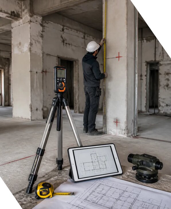 Обмерные чертежи зданий и сооружений для строительства в Новомосковске