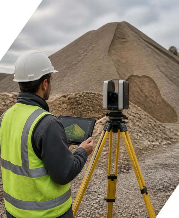 Лазерное 3D сканирование насыпей в Новомосковске от 15488 р. | ЭкспертизаРоссия